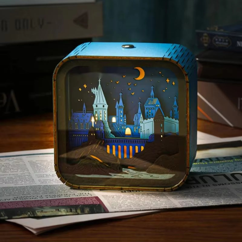 Castle Enchanted Night Music Lamp